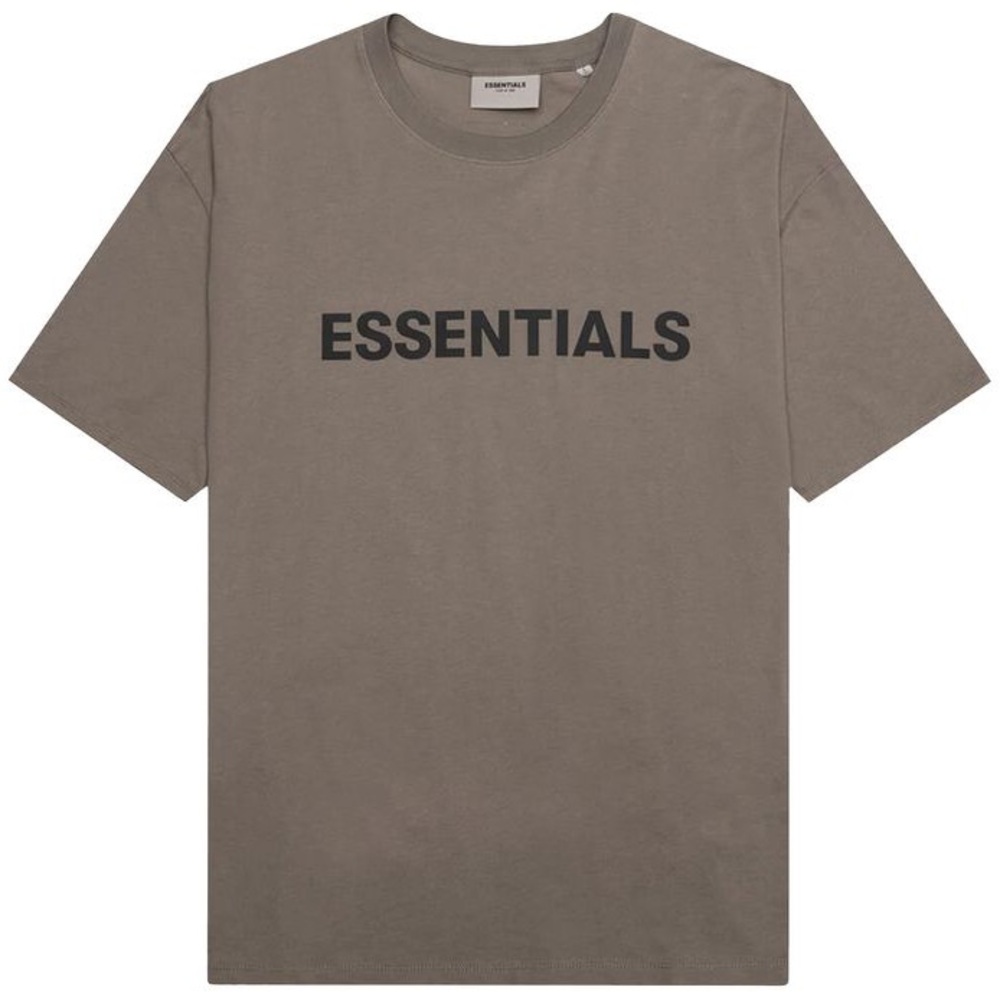 Essentials Men's Brown Short Sleeve Tee